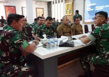 Terima Tim Audit Kinerja, Danrem Untoro Dorong Transparansi
