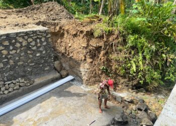 Lewat TMMD, Progres Jembatan Garuda Mulai Terbentuk dari Dasar