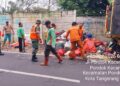 Koramil Pondok Aren Gelar Aksi Bersih Lingkungan ‎