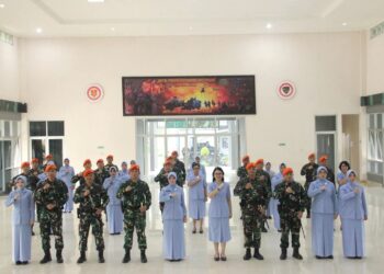 Panglima Korpasgat Ikuti Doa Bersama HUT ke-80 TNI AU di Mako Korpasgat