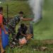 Atasi Permasalahan Sampah,Koramil 14/Panongan Bangun Insinerator