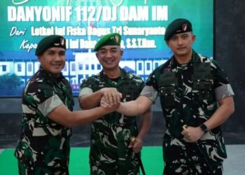 Pangdam Iskandar Muda Pimpin Upacara Sertijab dan Tradisi Satuan Pejabat Kodam IM