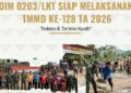 Direncanakan Besok ,TMMD 128 Kodim 0203/Lkt Dibuka Bupati Langkat