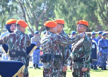Danmen Arhanud 2 Pasgat Pimpin Acara Sertijab Danyon Arhanud 23 Pasgat