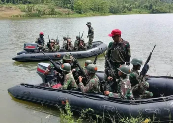 Siswa Komando A-49 Pasgat Latih Kemampuan dan Naluri Tempur dalam Pralatis