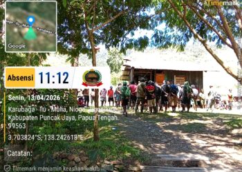 Koramil 1714-01/ILU Lakukan Penjemputan Jenazah oleh Aparat Gabungan TNI dan Polri Distrik ILU