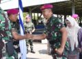 Komandan Kolatmar Bersama Segenap Prajuritnya Ikuti Apel Gabungan Dan Halal Bihalal Pangkormar