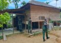 Mulai Bongkar Rumah Reot di Gunung Cut, Satgas TMMD ke-128 Kodim Abdya Targetkan Rehab 5 Unit RTLH