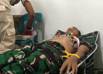 Dari Pencegahan untuk Kesiapan, Prajurit Kodim 0104/Atim Ikuti Skrining Kesehatan Terpadu