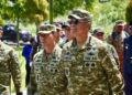 Wapang TNI Dampingi Menhan RI Tinjau Kesiapan Yonif TP 805/KSW di Papua Barat