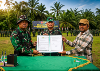 TMMD Ke-128 Kodim 0104/Aceh Timur Sukses Ditutup, Desa Alue Canang Kini Makin Maju