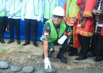 Dukung Hilirisasi untuk Kesejahteraan Masyarakat Maluku, Kasdam XV/Pattimura Hadiri Groundbreaking Pabrik Kelapa dan Pala