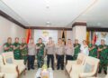 Perkuat Sinergitas di Bumi Raja-Raja, Pangdam XV/Pattimura Laksanakan Kunjungan Kerja ke Polda dan Pemprov Maluku