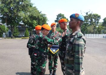 Danwingdik 800/Pasgat Resmi Tutup Pendidikan Susparadas TNI AU Angkatan ke-210 TA 2026