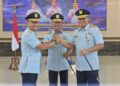 Tongkat Komando Resmi Beralih, Danlanud Soewondo Hadiri Sertijab Pangkodau I