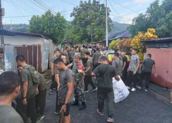 Jumat Berkah Kodam XV/Pattimura, Satukan Prajurit dan Warga dalam Semangat Gotong Royong di OSM