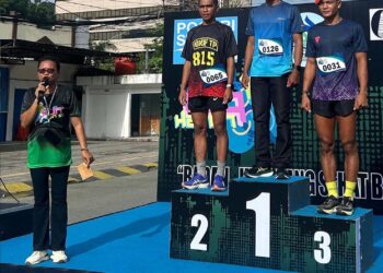 Atlet Yon Parako 481 Pasgat Raih Prestasi di Runners “Event Petra Bucend Fun Run 5k”