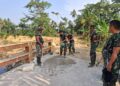 Pembangunan Jembatan di Desa Pasar Rawa ,Wujud Nyata TNI Membantu Mengatasi Kesulitan Masyarakat