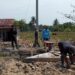 Pembuatan Plat Dekker TMMD 128 di Gebang ,Satgas Percepat Pemasangan Pondasi