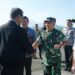 Pangdam XIII/Merdeka Sambut Kedatangan Menteri Pertanian RI di Bandara Samratulangi Manado