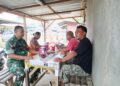 Komsos Dengan Warga, Babinsa Koramil 14/PB juga Rutin Pantau Wilayah Binaan