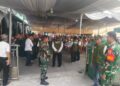 Babinsa Asam Kumbang Monitoring Pemberangkatan Calon Jamaah Haji Kota Medan 1447 H/2026 M