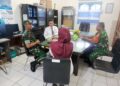 Danramil 0201-06/Medan Sunggal Menyambangi Kantor PDAM Tirtanadi  Sunggal