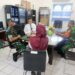 Danramil 0201-06/Medan Sunggal Menyambangi Kantor PDAM Tirtanadi  Sunggal