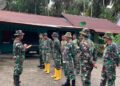 Apel pagi Dan Doa Bersama Menjadi Awal Yang Penuh Semangat Bagi Anggota Satgas TMMD Ke-128 Tahun 2026