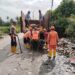 Satgas Sampah Kodim 0510/Tigaraksa Bersihkan Sampah Desa Cibetok ,Wujudkan Lingkungan Sehat