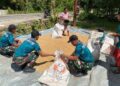 Bersama Rakyat, Yonarmed 12 Kostrad Sukseskan Pengelolaan Hasil Panen di Belu