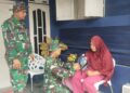 Berkat Kesigapan Personel Satgas Kes TMMD 128 ,Dua Warga Sakit Kembali Bugar