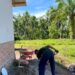 Kebut Pembuatan MCK Pesantren Nurul Ilmi,Satgas Gotong Royong Bersama Warga