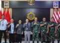 Dankodaeral IX Terima Courtesy Call Pelaksana Tugas Kepala Perwakilan Bank Indonesia Provinsi Maluku