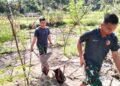 Manunggal Bersama Rakyat, Satgas TMMD Ke-128 Gotong Royong Lanjutkan Pembangunan RTLH Milik Ibu Leni Marlina