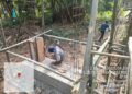 Jembatan Gantung Cimanceuri Mulai Terbentuk dari Dasar,Hasilnya 11 %