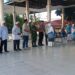 TNI Hadir di Tengah Umat, Koramil 12/LP Ikuti Pelepasan Jemaah Haji Sungai Kanan