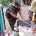 Lagi ,Satgas Sampah Kodim 0502/JU Bersihkan Sampah Wujudkan Lingkungan Sehat