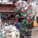 Lagi ,Satgas Sampah Kodim 0502/JU Bersihkan Sampah Wujudkan Lingkungan Sehat
