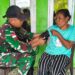 Dari Perbatasan Untuk Negeri, Yonarmed 12 Kostrad Jaga Kesehatan Masyarakat