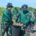 Komandan Puslatpurmar 5 Baluran Pimpin Bakti Sosial