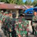 Apel Pagi,Satgas Tetap Berdoa Mohon Kelancaran TMMD 128