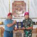 Komandan Resimen Kavaleri 2 Marinir Terima Courtesy Call Dankopaska Koarmada RI