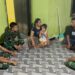 Ngobrol Bersama Ibu Asuh,Satgas TMMD 128 Kodim 0203/Langkat Eratkan Kebersamaan