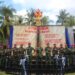 PUSLATPURMAR 7 LAMPON RESMI MEMILIKI MONUMEN 6 TUNTUNAN PRAJURIT KORPS MARINIR YANG DIRESMIKAN KOMANDAN KOLATMAR 
