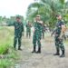 Pastikan TMMD 128 Berjalan Lancar, Danrem 022/PT Bersama Dandim 0203/Lkt Tinjau Lokasi Sasaran Fisik
