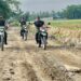 Pastikan TMMD 128 Berjalan Lancar, Danrem 022/PT Bersama Dandim 0203/Lkt Tinjau Lokasi Sasaran Fisik