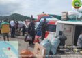 Babinsa Tanjung Kelit Pantau Keberangkatan Feri dan Imbau Agar Utamakan Faktor Keselamatan Pelayaran