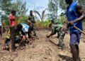 Bedengan Rampung, Lahan Program TMMD di Kampung Keakwa Siap Ditanami