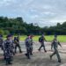 Tim Merflug Kodaeral lX Antar Keberangkatan Pesud TNl AL CN235-220 MPA Laksanakan Patroli Sektor